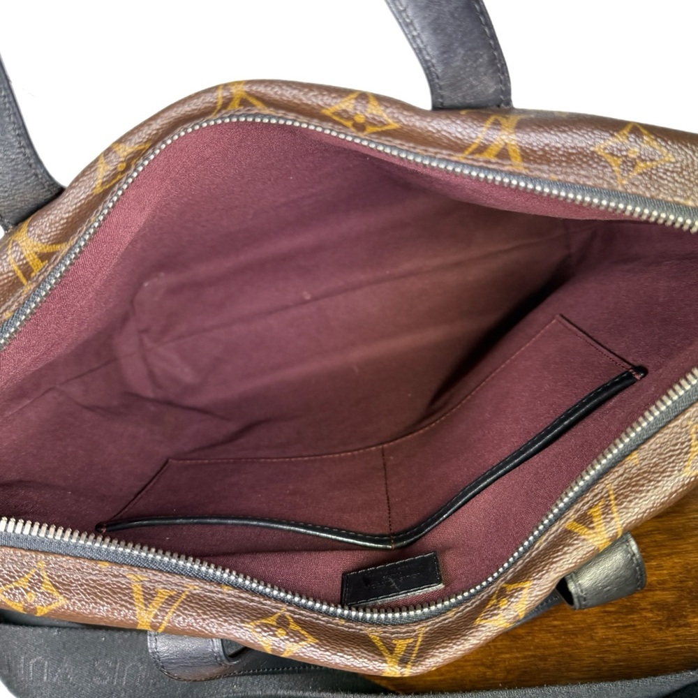 Authentic Louis Vuitton Macassar Kitan bag - Picture 11 of 12